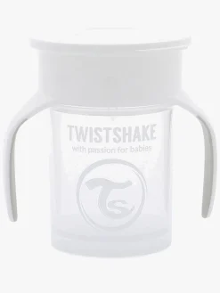 Spisetid|Twistshake 360 Øvekop, White Hvid