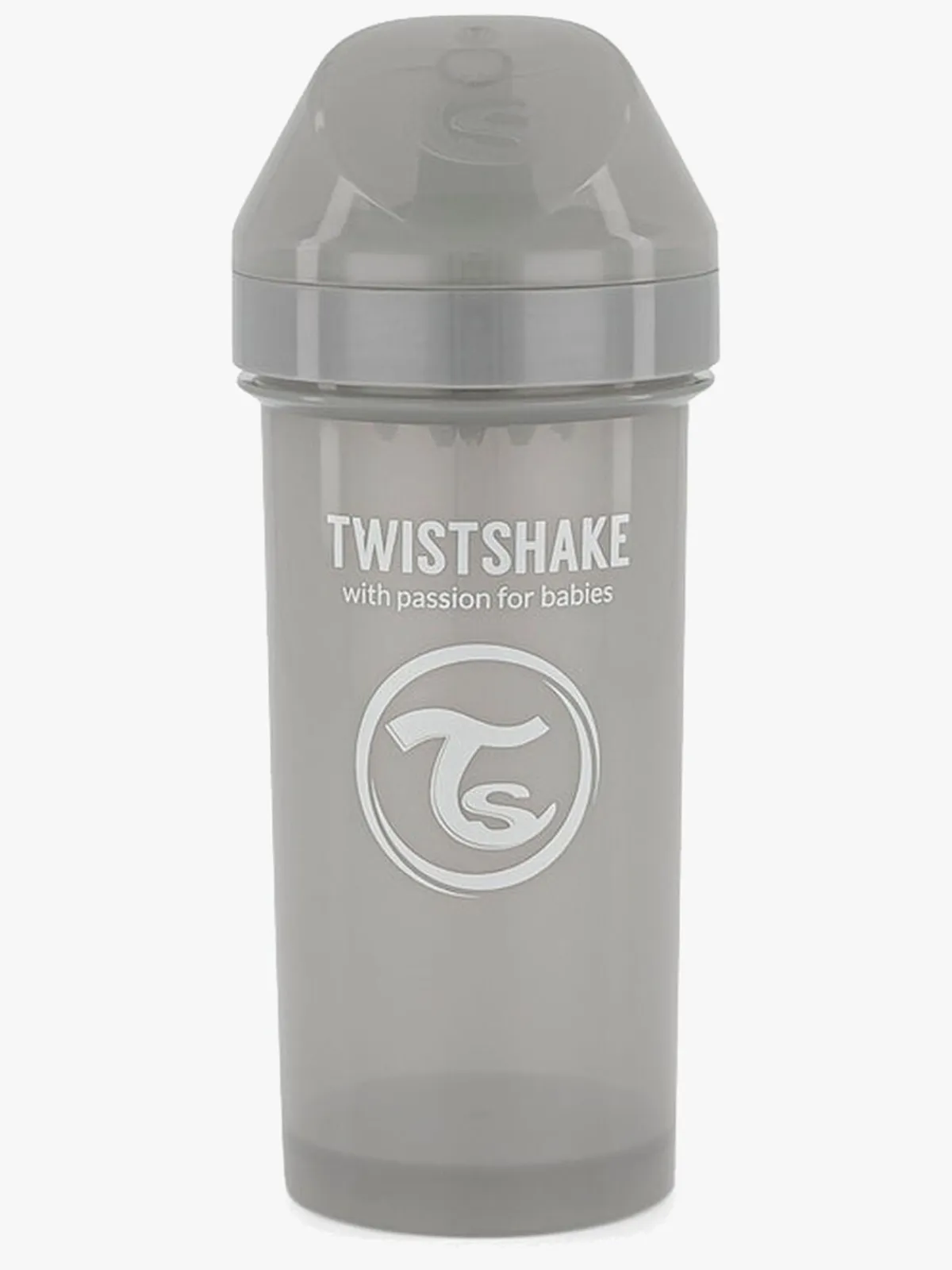 Twistshake Spisetid-Kid Cup 360 ml, Grå