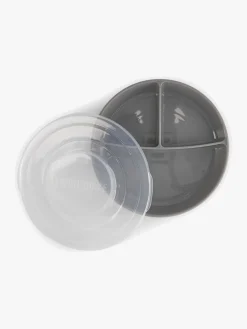 Spisetid|Twistshake Opdelt Tallerken m. Låg, Grå