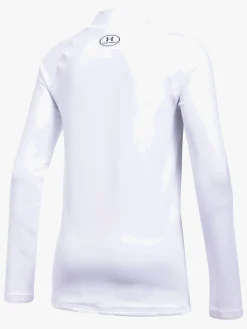 UnderArmour Sportstøj-Under Armour Coldgear Mock Træningstrøje, White