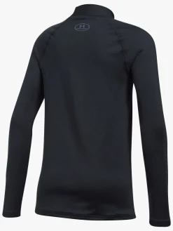 Sportstøj|UnderArmour Under Armour Coldgear Mock Træningstrøje, Black Sort