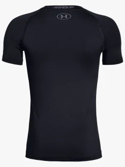 Sportstøj|UnderArmour Under Armour HeatGear Short Sleeve Træningstrøje, Black