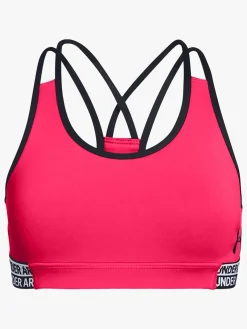 Overdele|UnderArmour Under Armour HeatGear Sports-BH, Assorted Lyserød