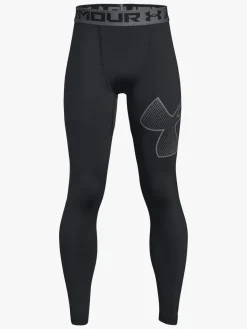 Sportstøj|UnderArmour Under Armour Logo Legging Træningsbukser, Black