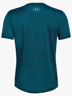 Sportstøj|UnderArmour Under Armour Raid SS T-shirt, Techno Teal Blå