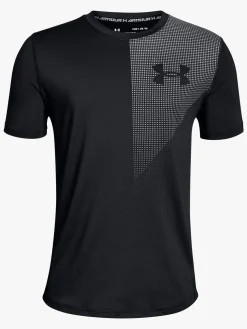 Sportstøj|UnderArmour Under Armour Raid SS T-shirt, Black Sort