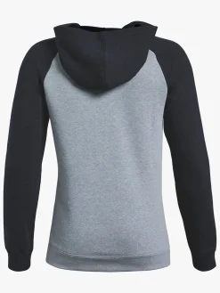 Sportstøj|UnderArmour Under Armour Rival Logo Hættetrøje, Steel Grå