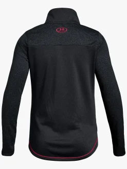Sportstøj|UnderArmour Under Armour Tech 1/2 Zip Træningstrøje, Black Sort