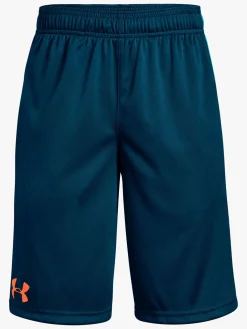 Sportstøj|UnderArmour Under Armour UA Stunt Shorts, Techno Teal Blå