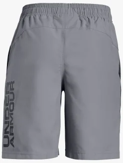 Sportstøj|UnderArmour Under Armour UA Woven Graphic Shorts, Steel Grå