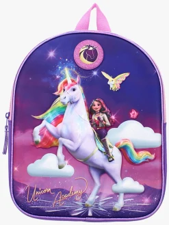 Tasker|UnicornAcademy Unicorn Academy 3D Rygsæk Simply Special, Lilla