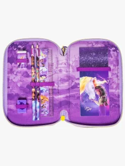 Kreativt Legetøj|UnicornAcademy Unicorn Academy Dobbelt Penalhus, Lilla