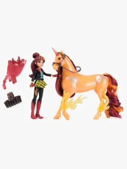 Legetøjsfigurer|UnicornAcademy Unicorn Academy Dukke & Enhjørning V2 Valentina & Cinder