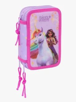 Børn UnicornAcademy Tasker-Unicorn Academy Junior Rygsæk 15L & Penalhus med 3 Rum