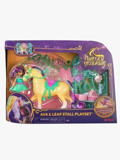 UnicornAcademy Legetøjsfigurer-Unicorn Academy Legesæt Ava & Leaf Stald