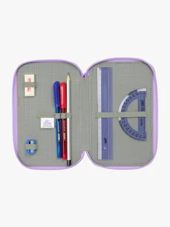 Kreativt Legetøj|UnicornAcademy Unicorn Academy Penalhus med 3 Rum, Lilla