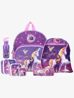 Børn UnicornAcademy Tasker-Unicorn Academy Rygsæk , Gymnastikpose , Penalhus , Flaske & Madkasse, It's Fate