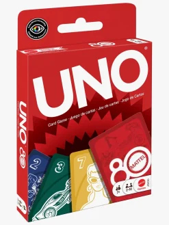 Spil & Puslespil|UNO Mattel 80th Ruby Red Kortspil