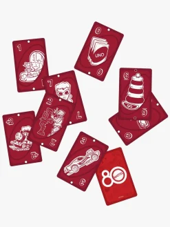 Spil & Puslespil|UNO Mattel 80th Ruby Red Kortspil
