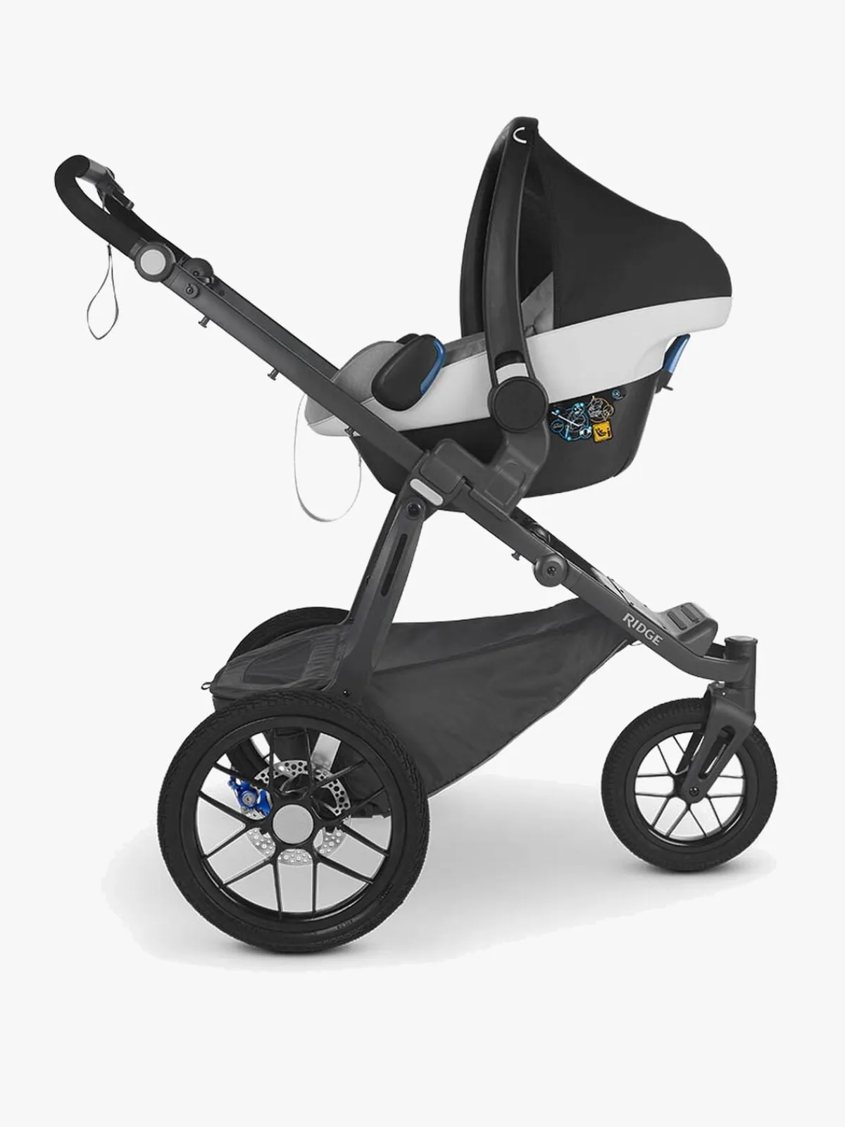 Vogntilbehør|UPPAbaby RIDGE Autostolsadapter, Sort