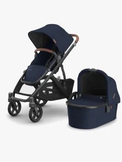 Duo- & Kombivogne|UPPAbaby Vista V3 Duovogn, Noa Blå