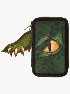 Kreativt Legetøj|ValiantDino Valiant Dino Dobbelt Penalhus, Grøn