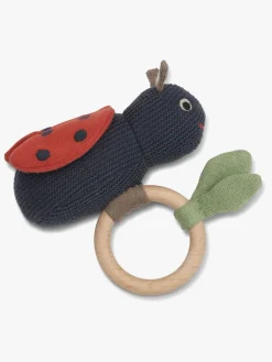 VanillaCopenhagen Babylegetøj-Vanilla Copenhagen Ladybug Rangle, Berry