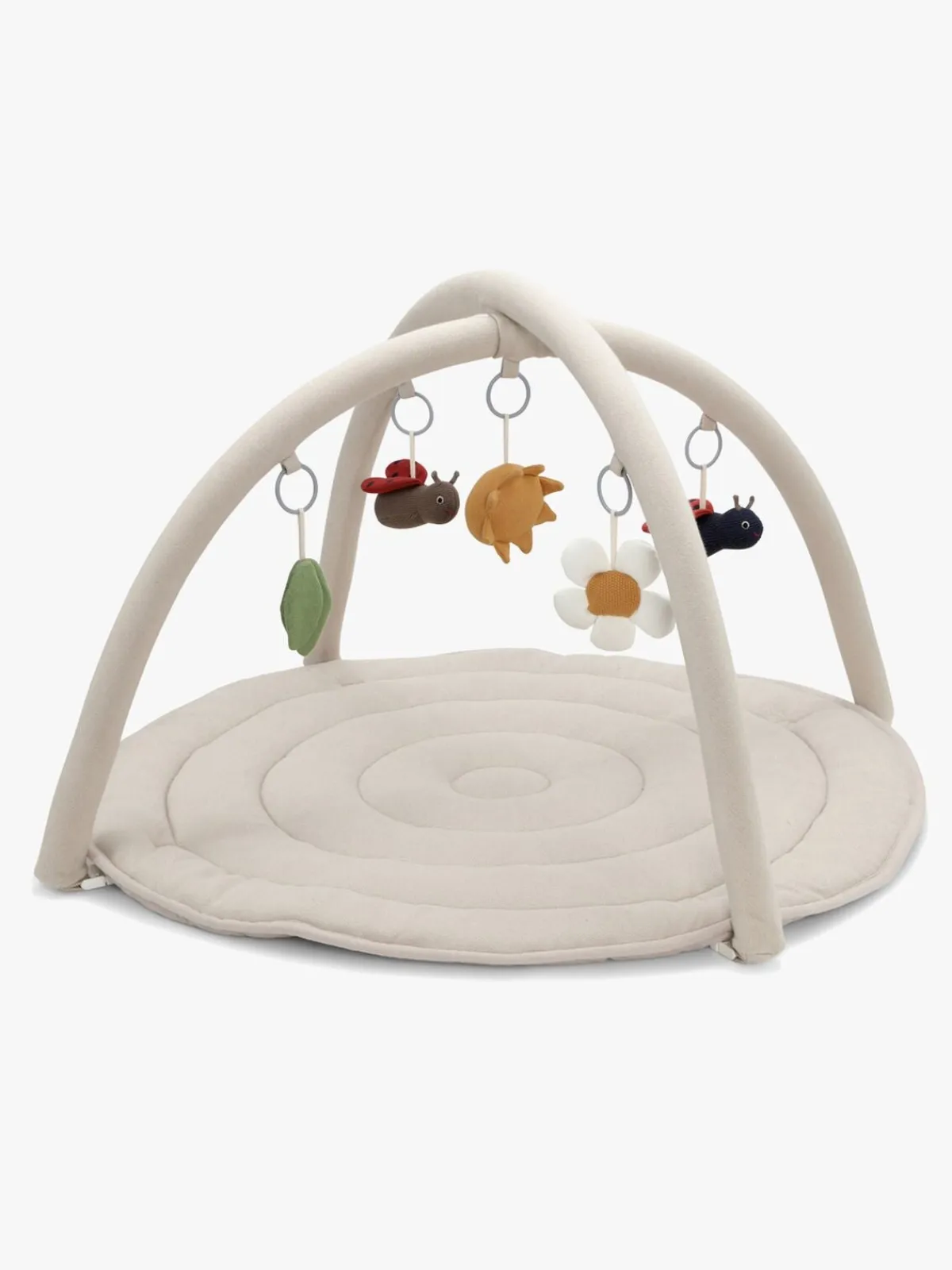 Babylegetøj|VanillaCopenhagen Vanilla Copenhagen Ladybug Aktivitetstæppe, Oyster