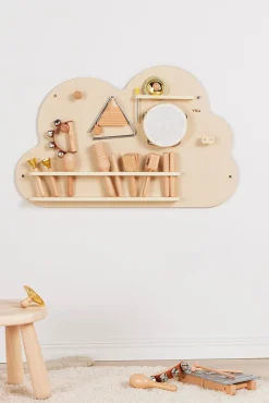 Musikinstrumenter|VIGA Aktivitetspanel med Slagtøjsinstrumenter