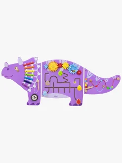 VIGA Babylegetøj-Aktivitetspanel Triceratops