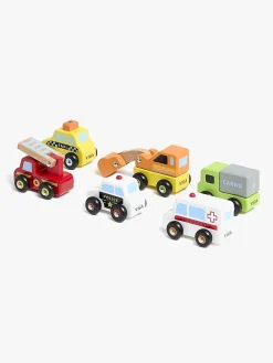 Legetøjsbiler & -Fartøjer|VIGA Mini Køretøjssæt 6 Stk.