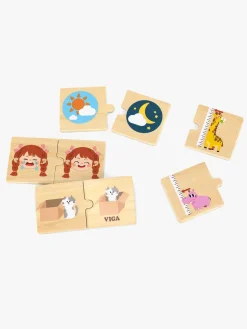 Spil & Puslespil|VIGA Puslespilssæt Modsætninger