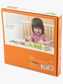 Spil & Puslespil|VIGA Trælegetøj Pirat Og Bondegård 2-i-1