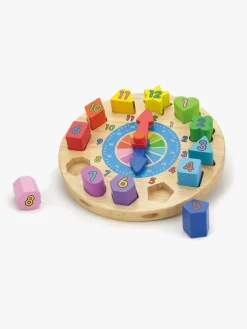 Trælegetøj|Babylegetøj|VIGA Træpuslespil Ur