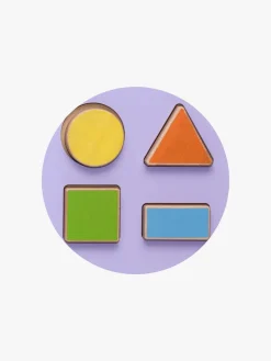 Babylegetøj|VIGA Væglegetøj Flodhest Lilla/Flerfarvet