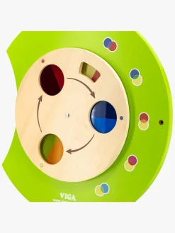 Babylegetøj|VIGA Væglegetøj Larve Grøn