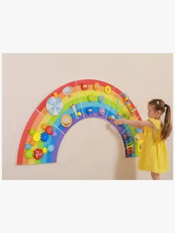 Legetøj Til Børn På 0-10 År|Babylegetøj|VIGA Væglegetøj Regnbue Flerfarvet