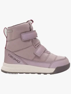 Børn VikingFootwear Støvler & Vinterstøvler-Viking Aery High GTX R Warm Vinterstøvler, Dusty Pink