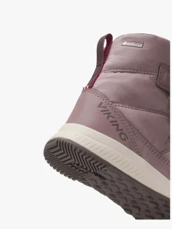 Børn VikingFootwear Støvler & Vinterstøvler-Viking Aery High GTX R Warm Vinterstøvler, Dusty Pink