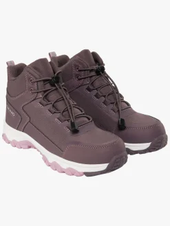 Børn VikingFootwear Sneakers-Viking Akkarvik Mid SL WP  Forede Sneakers, Plum/Pink
