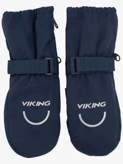 Børn VikingFootwear Tilbehør-Viking Alv Forede Vanter, Navyblå