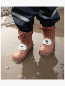 Gummistøvler|VikingFootwear Viking Alv Indie Print Gummistøvler, Cognac