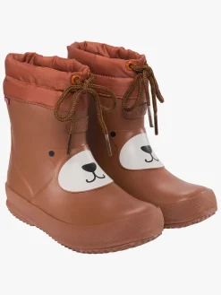 Gummistøvler|VikingFootwear Viking Alv Indie Print Gummistøvler, Cognac