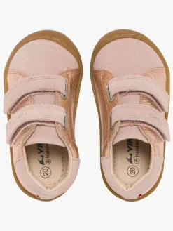 Barfodssko|VikingFootwear Viking Alv Rena Barefoot 2V Begyndersko, Light Pink/Gold