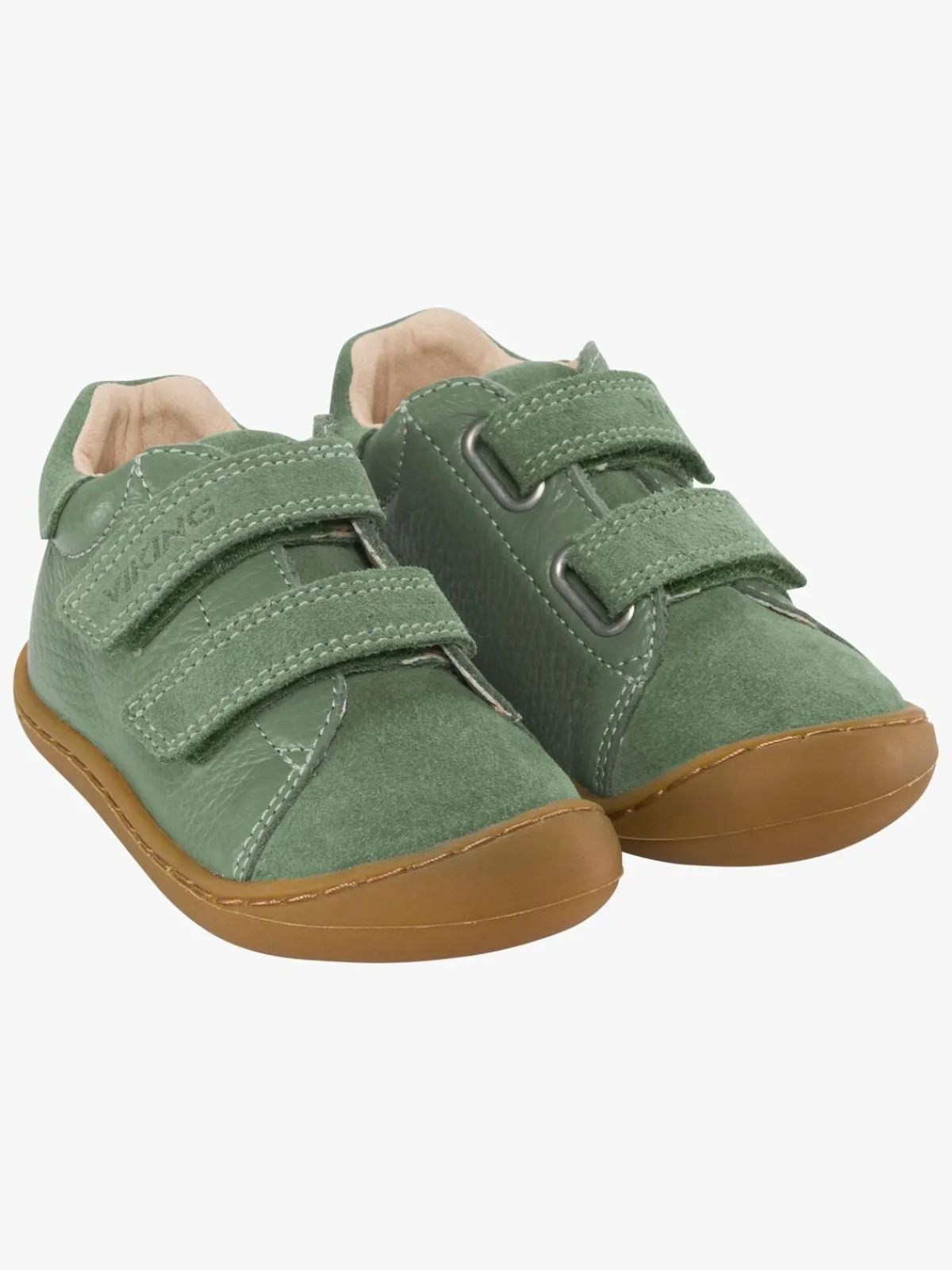 Barfodssko|Begyndersko|VikingFootwear Viking Alv Rena Barefoot 2V Begyndersko, Grøn