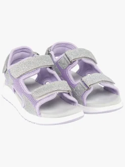 Sandaler & Klipklapper|VikingFootwear Viking Anchor Glitter 3V Sandaler, Lilac Lilla