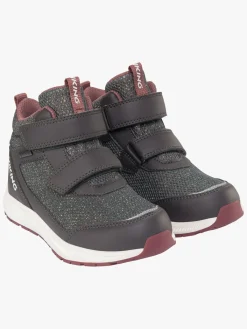 Børn VikingFootwear Sneakers-Viking Bouncy Glitter Mid 2V GTX Sneakers, Charcoal