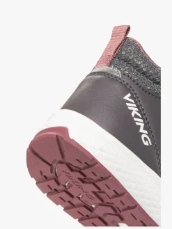 Børn VikingFootwear Sneakers-Viking Bouncy Glitter Mid 2V GTX Sneakers, Charcoal