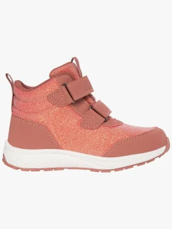 Børn VikingFootwear Sneakers-Viking Bouncy Glitter Mid 2V WP Sneakers, Pink