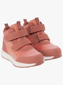 Børn VikingFootwear Sneakers-Viking Bouncy Glitter Mid 2V WP Sneakers, Pink